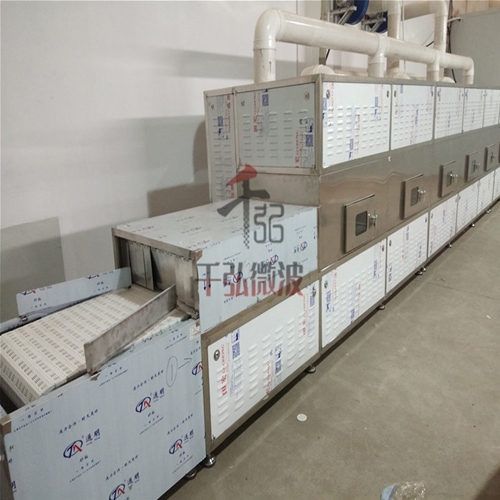 紅豆微波烘干熟化設(shè)備