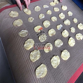 土豆片微波烘干膨化設(shè)備